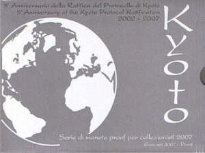 2007 Italia divisionale fondo specchio 9 valori KYOTO