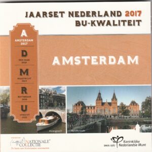 2017 Olanda divisionale 8 valori B.U. Re Alexander AMSTERDAM