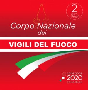 2020 Italia € 2  Vigili del Fuoco Fondo Specchio