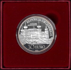 2004 Austria € 10 Castello Artstetten Proof