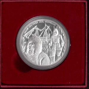 2005 Austria € 20 Spedizione polare Tegetthoff Proof