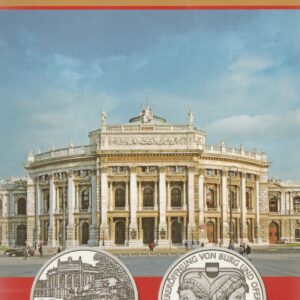 2005 Austria € 10 Bundestheater Teatro federale blister