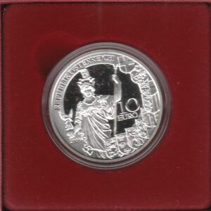 2005 Austria € 10 60 Anni Seconda Repubblica Proof