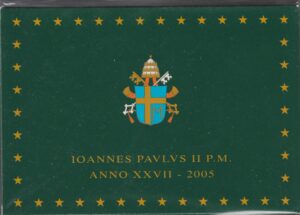 2005 Vaticano divisionale Giovanni Paolo II Fondo specchio