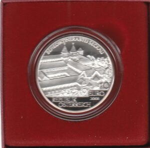 2008 Austria € 10 Abbazia di Seckau Proof