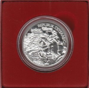 2009 Austria € 10 Riccardo Cuor di Leone a Dürnstein Proof