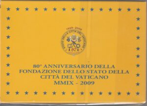 2009 Vaticano divisionale Benedetto XVI Fondo specchio