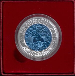 2010 Austria € 25 Energie rinnovabili - Argento e Niobio