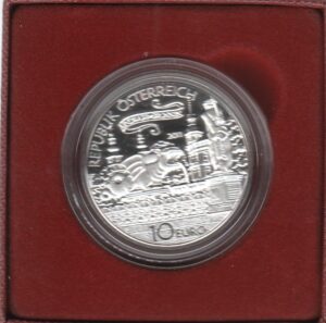 2011 Austria € 10 Il Lindwurm a Klagenfurt Proof