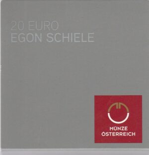 2012 Austria € 20 Egon Schiele Proof - immagine 2