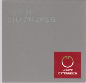 2013 Austria € 20 Stefan Zweig Proof - immagine 2