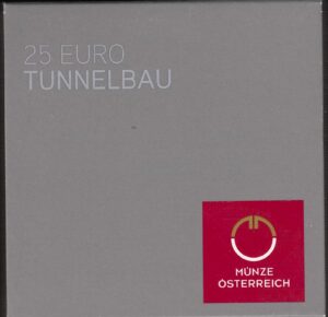 2013 Austria € 25 Tunnel - Argento e Niobio - immagine 2
