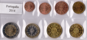 2014 Portogallo Serie annuale 8 valori FdC sfusi