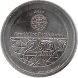 2014 Portogallo € 2.50 Servizio Sanitario