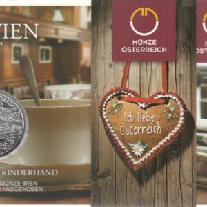 2015 Austria € 10 Vienna blister