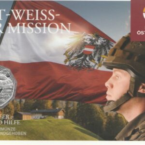 2015 Austria € 5 Forze Armate blister