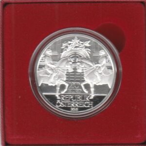 2015 Austria € 20 Scuola di Equitazione Spagnola Proof