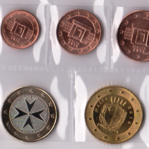 2016 Malta Serie annuale 8 valori FdC sfusi