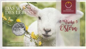 2017 Austria € 5 Agnello Pasquale blister