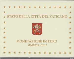 2017 Vaticano divisionale Francesco II tipo Stemma Fondo specchio