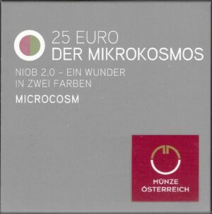 2017 Austria € 25 Il Microcosmo - Argento e Niobio - immagine 2