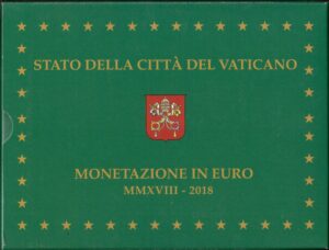 2018 Vaticano divisionale Francesco II tipo Stemma Fondo specchio