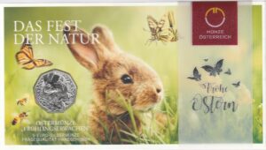 2019 Austria € 5 Risveglio Primaverile blister
