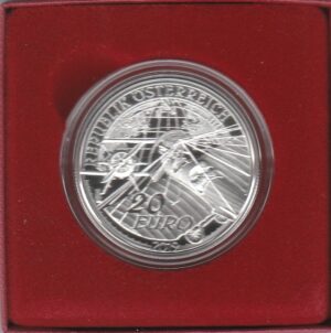 2019 Austria € 20 Il volo a motore Proof