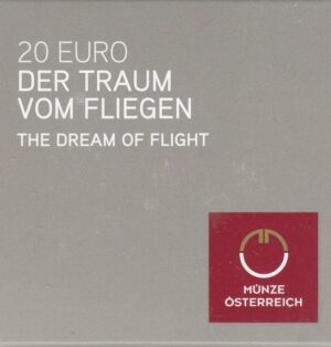 2019 Austria € 20 Il sogno di volare Proof - immagine 2
