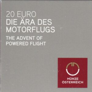 2019 Austria € 20 Il volo a motore Proof - immagine 2