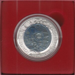 2019 Austria € 25 Intelligenza Artificiale - Argento e Niobio