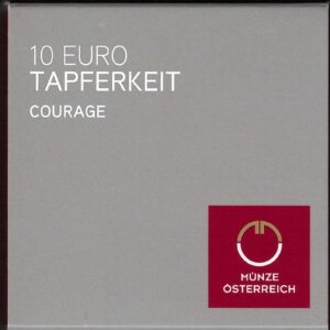 2020 Austria € 10 Coraggio Proof - immagine 2