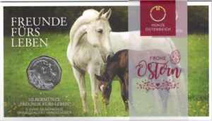 2020 Austria € 5 Cavalli blister