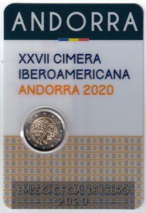 2020 Andorra € 2 2020 27° Vertice Iberoamericano