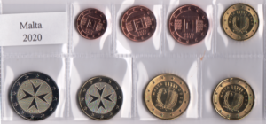 2020 Malta Serie annuale 8 valori FdC sfusi