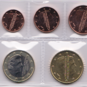 2020 Olanda Serie annuale 8 valori FdC sfusi Re Alexander