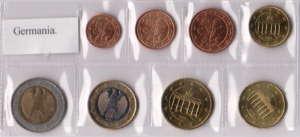 Germania Mix Serie 8 valori sfusi anni misti