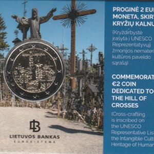 2020 Lituania € 2 Collina delle croci in Card
