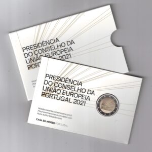 2021 Portogallo € 2 Presidenza Semestrale del Consiglio Europeo Fondo specchio