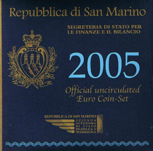 2005 San Marino Divisionale 9 valori Antonio Onofri