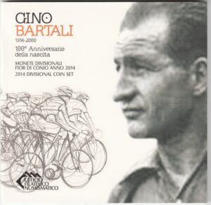 2014 San Marino Divisionale 9 valori G. Bartali