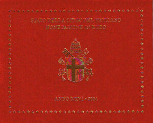 2004 Vaticano divisionale 8 valori GPII FdC