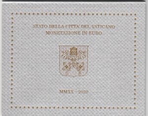 2020 Vaticano divisionale 8 valori FdC