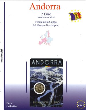 2019 Andorra € 2 Aggiornamento Masterphil Coppa del Mondo di sci