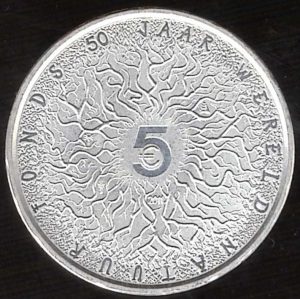2011 Olanda € 5  W W F - immagine 2