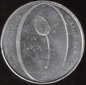 2012 Olanda € 5  TURCHIA scambi commerciali - immagine 2