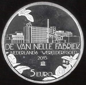 2015 Olanda € 5  DE VAN NELLE