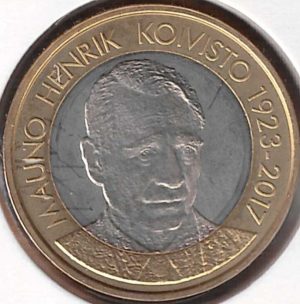 2018 Finlandia € 5 - I Presidenti - 9 - M. KOIVISTO