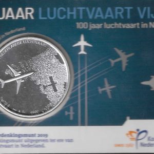 2019 Olanda € 5 Card  AVIAZIONE