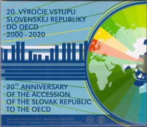 2020 Slovacchia divisionale 9 valori FdC 20° OECD